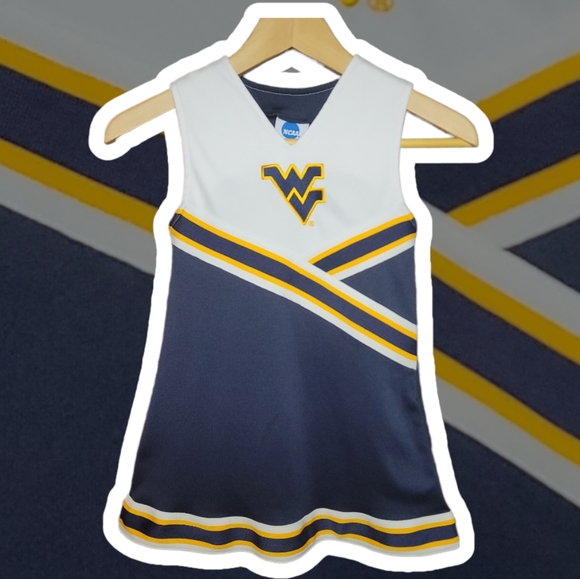 NCAA Other - *Pre-loved Girls NCAA WVU Cheer Dress